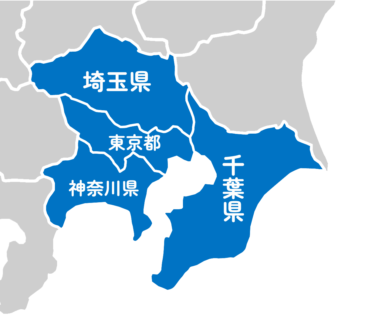 対応エリアマップ